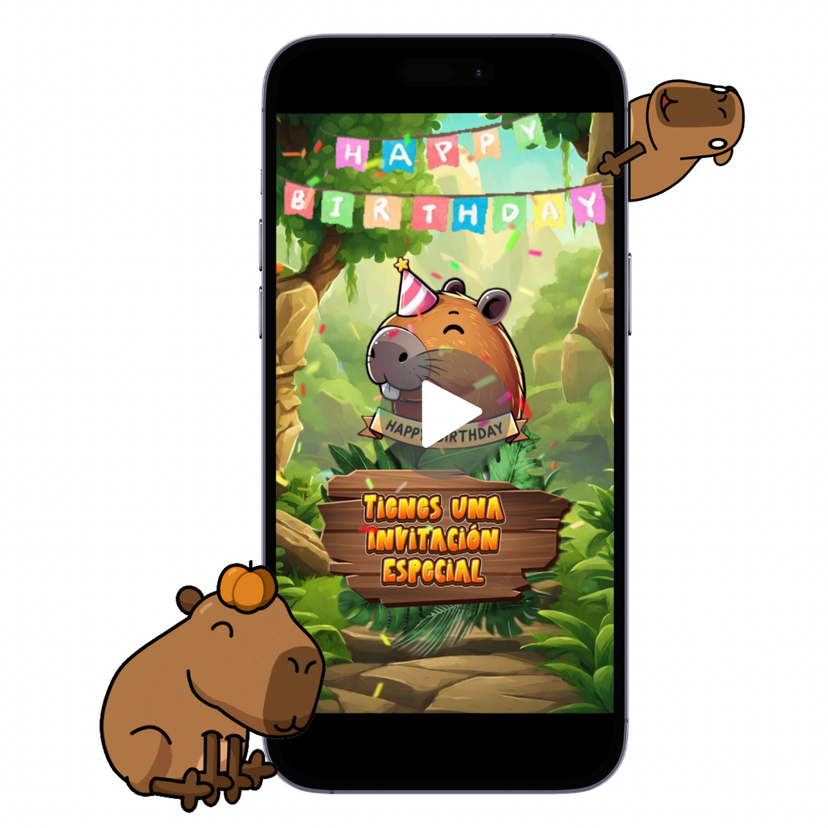 Videoinvitación Digital Personalizada